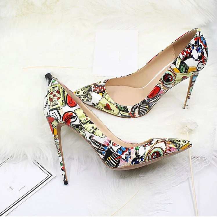 Sexy Women's Stiletto Pumps Thin High Heels