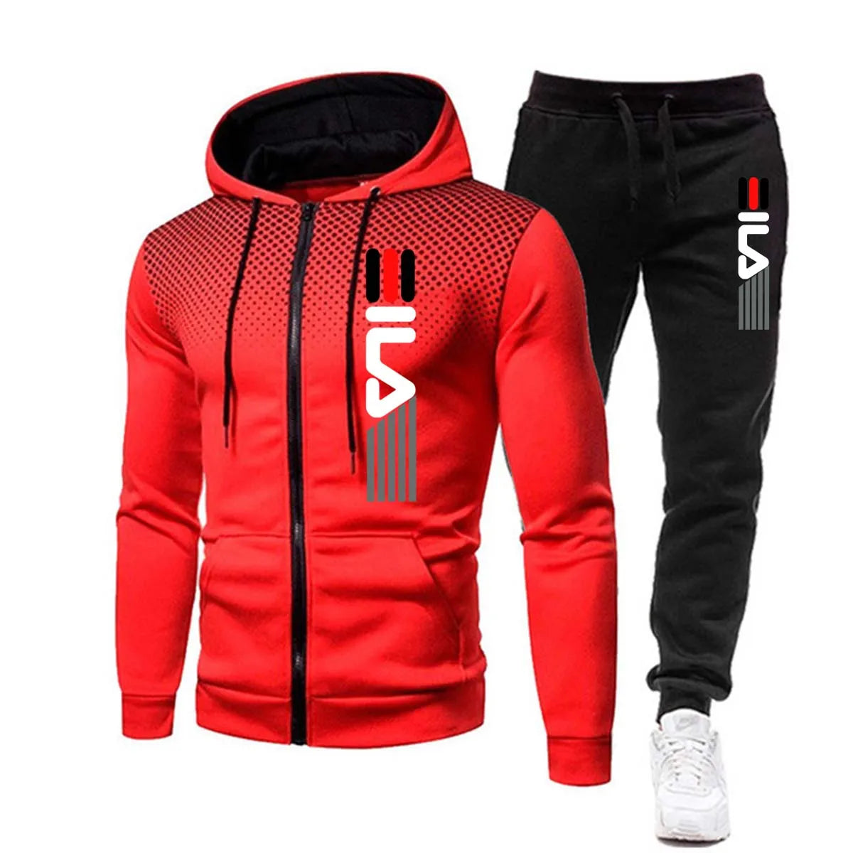 New Fashion Tracksuit For Men Hoodie Fitness Gym Clothing