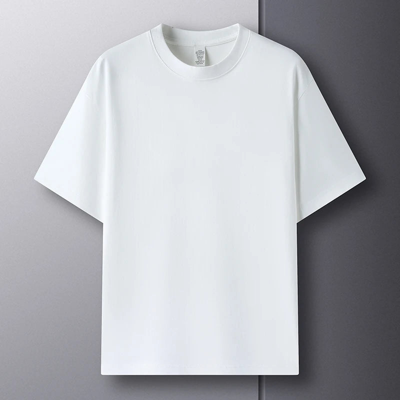 100% Cotton High Quality T-shirt Men's Round Neck