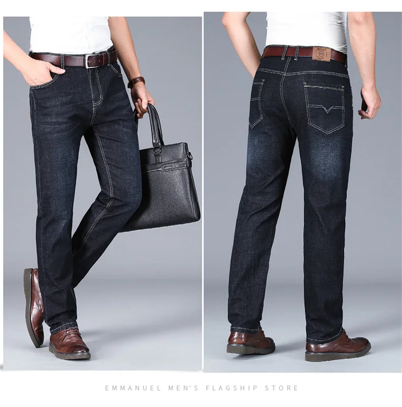 Men Business Stretch Men's Jeans