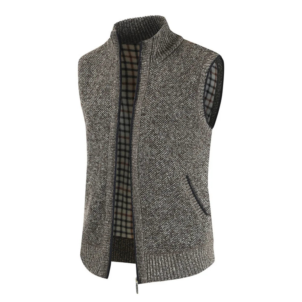 KB New Men's Coat Fashion Warm Outer Wear Vest