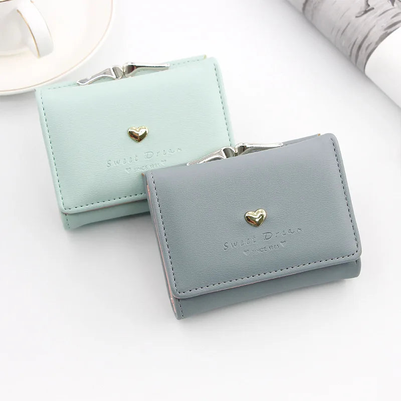 New Mini Short Women Wallets High Quality