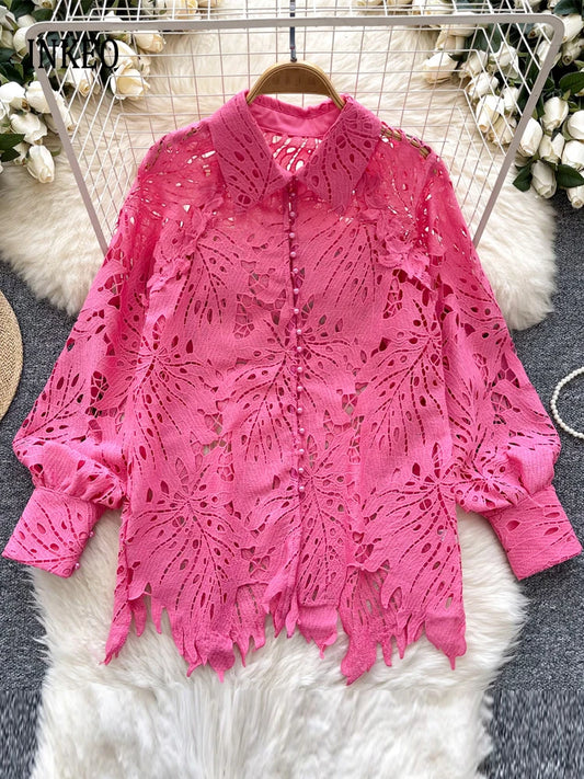 Lace shirt for women