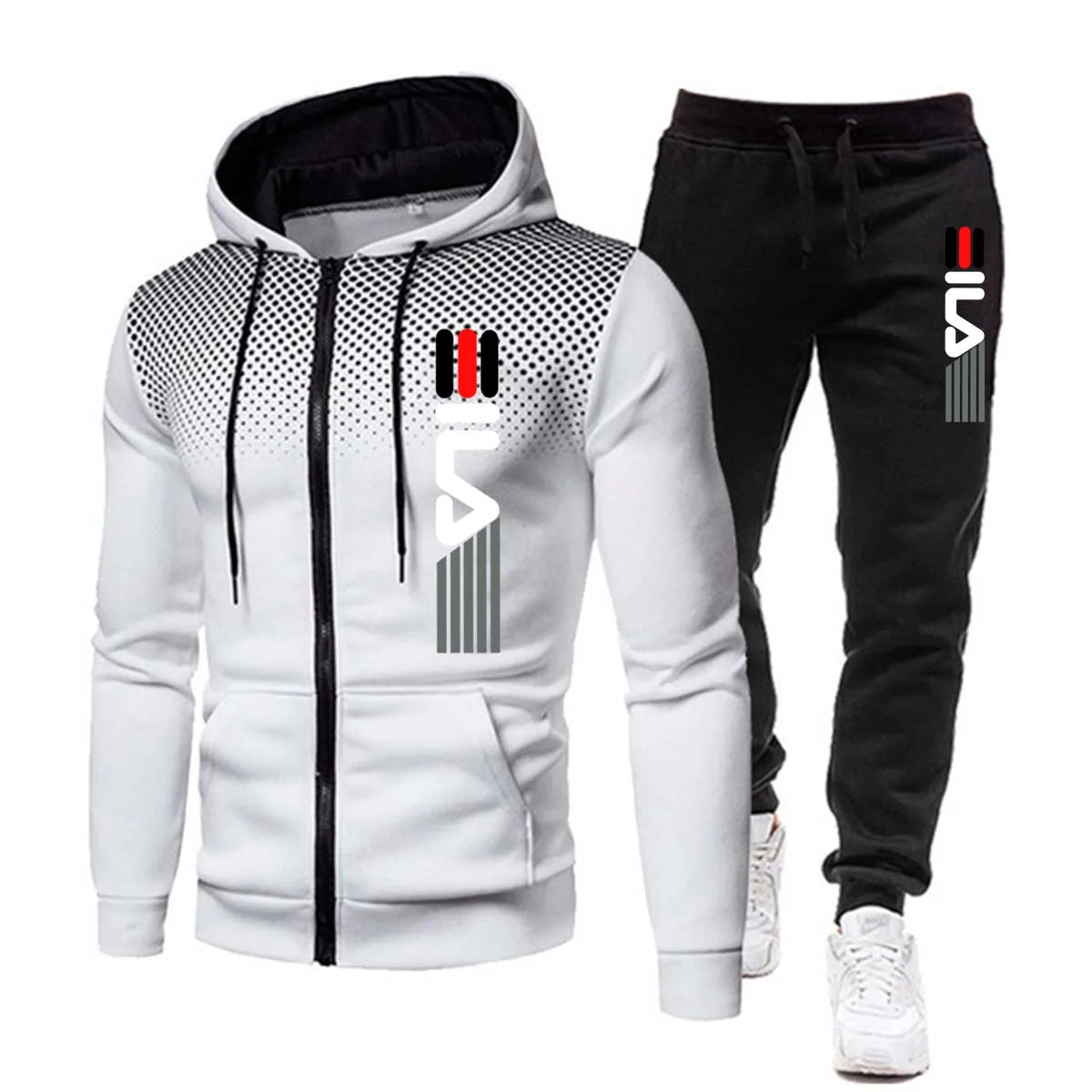 New Fashion Tracksuit For Men Hoodie Fitness Gym Clothing