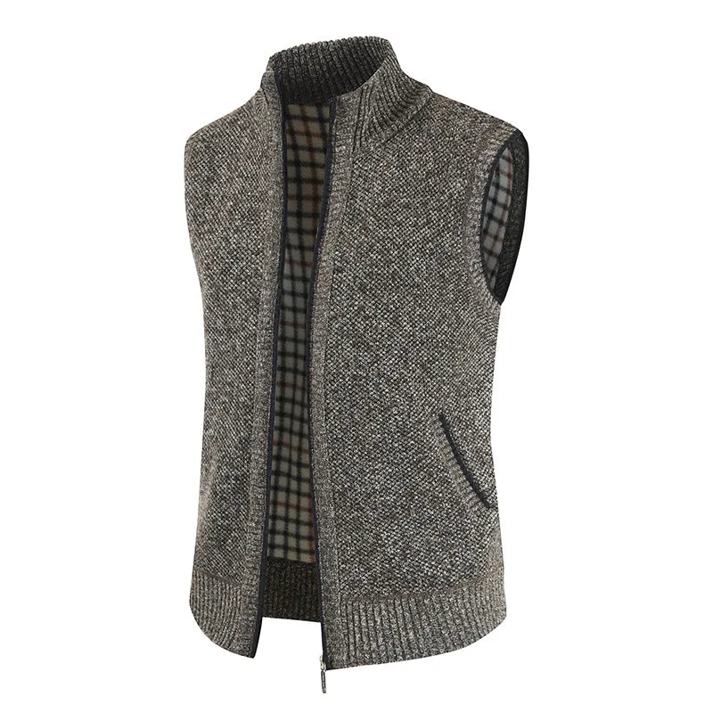 KB New Men's Coat Fashion Warm Outer Wear Vest