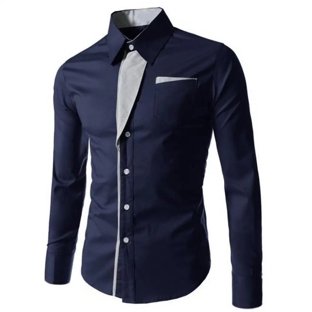 New Casual Cotton Soft Thin Mens Shirts Slim Fit