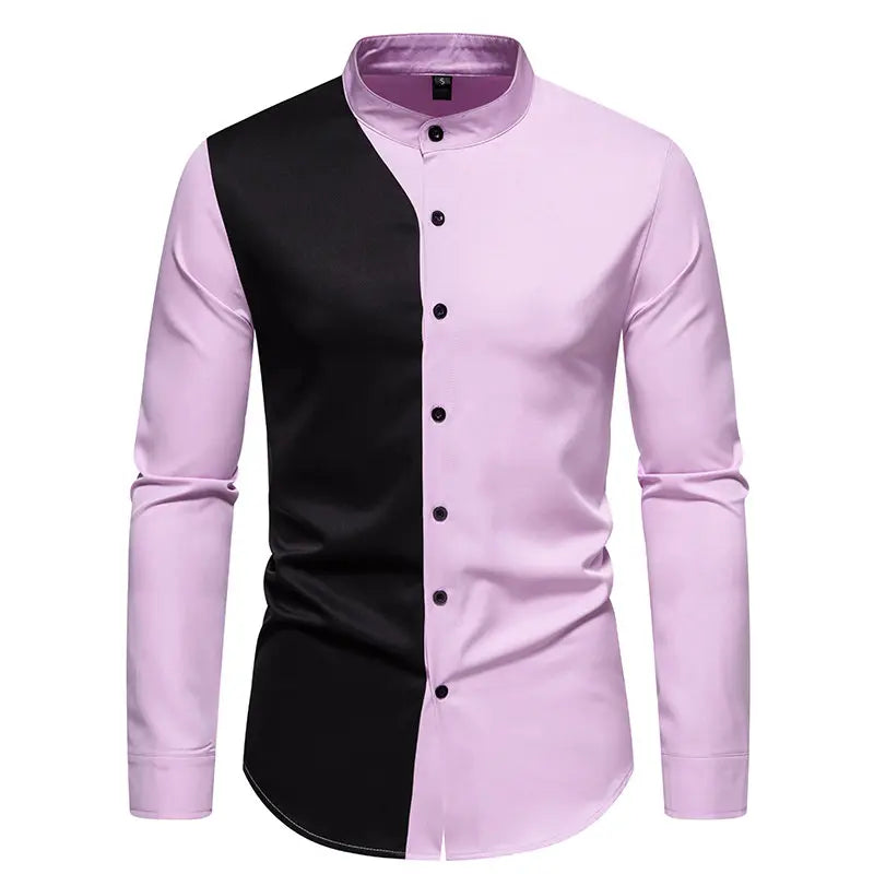 Luxury Clothes Men Blusas Estampadas Dress Shirt Wedding Party Social Festival