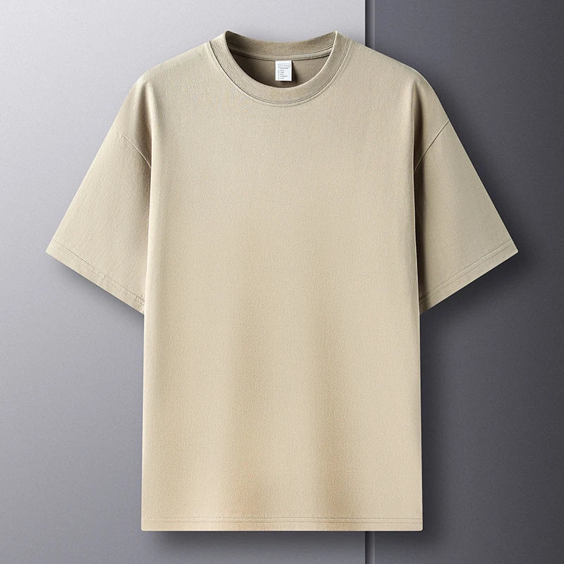 100% Cotton High Quality T-shirt Men's Round Neck