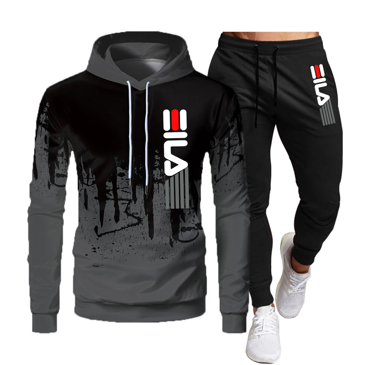 Hoodie Suit Men's Fashion Hoodie Brand Pants Casual Jogging Suit Sports Wear Sweatshirt