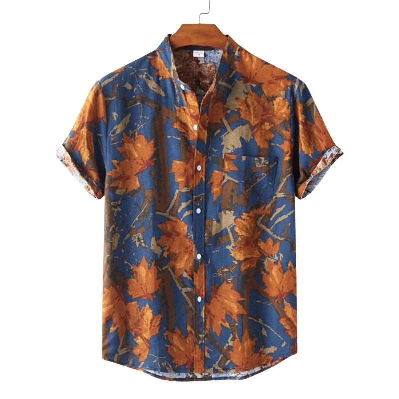 Luxury Social Hawaiian Cotton High Quality Polo