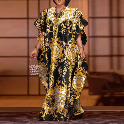 Plus Size 5XL Elegant Maxi Long Dress