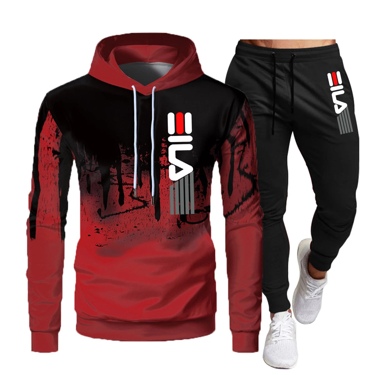 Hoodie Suit Men's Fashion Hoodie Brand Pants Casual Jogging Suit Sports Wear Sweatshirt