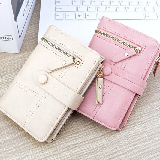 Ultra-thin PU Leather Wallet For Women