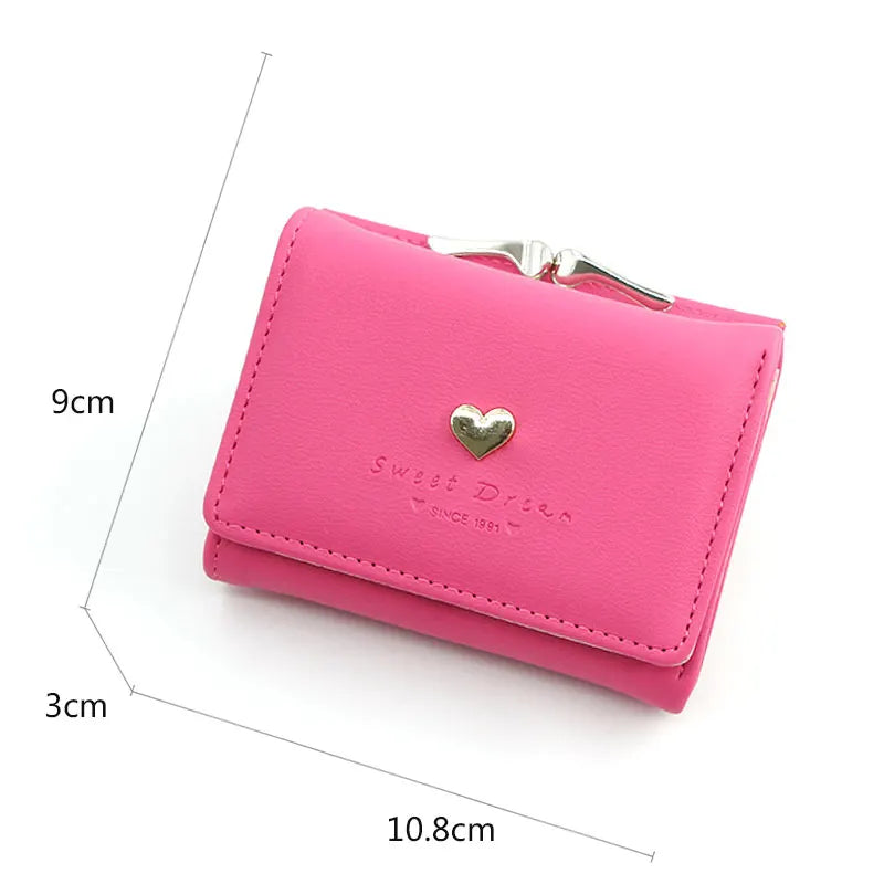 New Mini Short Women Wallets High Quality