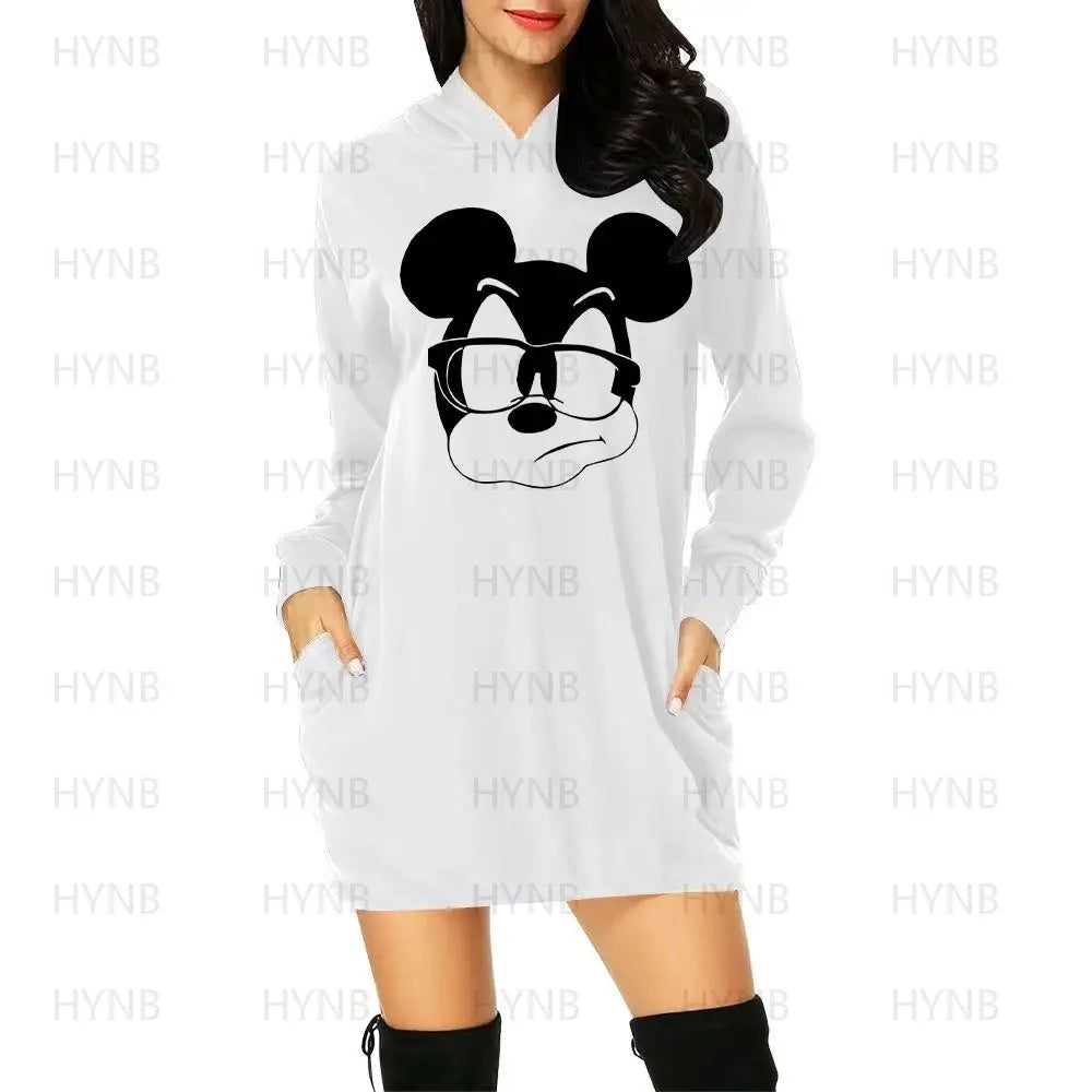 Sweater Long Sleeves Luxury Hoodie Disney Kawaii Mickey