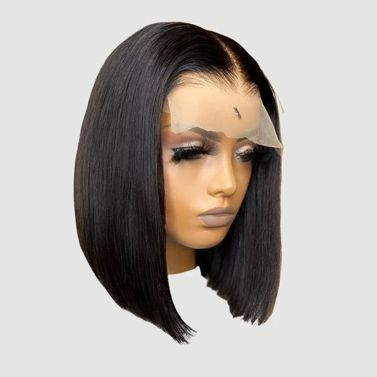 328 Great New Straight Hd Lace Frontal Wig Bob Wig Straight Frontal Wig Hd Lace Closure Wig Straight Lace Front Human Hair Wigs