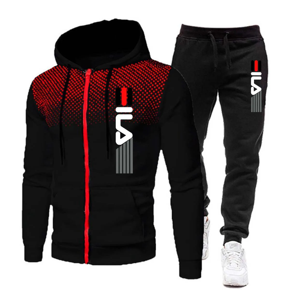 New Fashion Tracksuit For Men Hoodie Fitness Gym Clothing