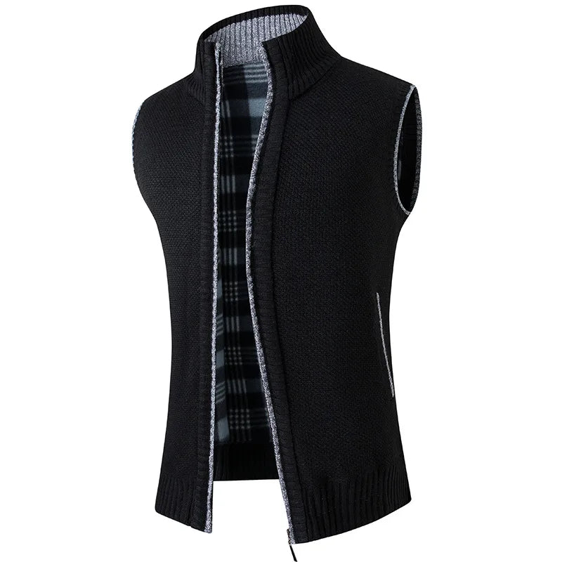 KB New Men's Coat Fashion Warm Outer Wear Vest