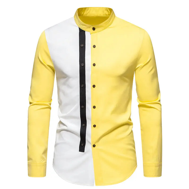 Luxury Clothes Men Blusas Estampadas Dress Shirt Wedding Party Social Festival