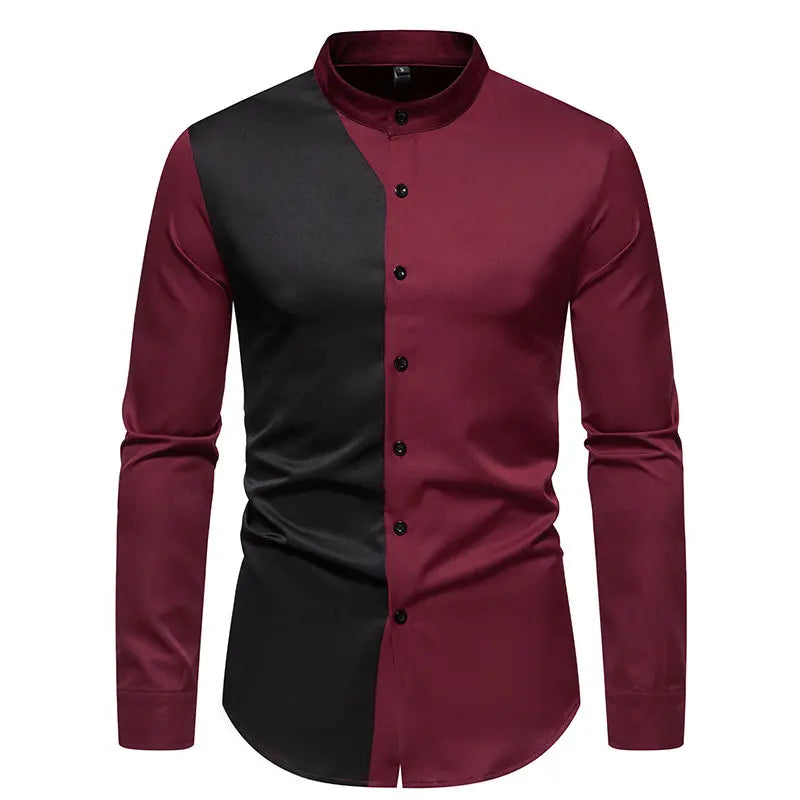 Luxury Clothes Men Blusas Estampadas Dress Shirt Wedding Party Social Festival