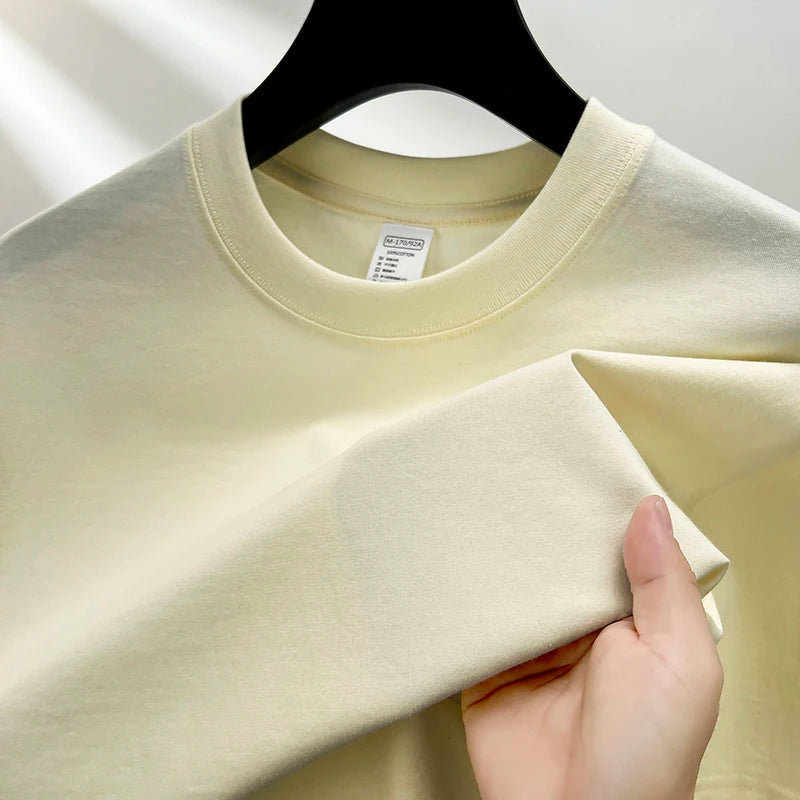 100% Cotton High Quality T-shirt Men's Round Neck