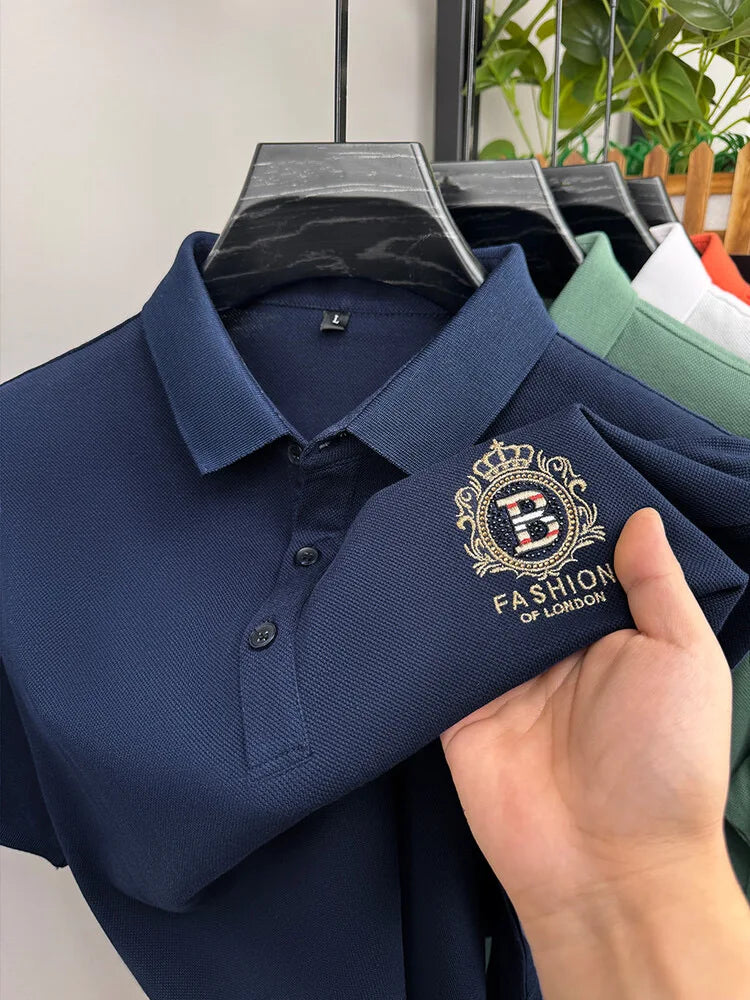 High end brand short sleeve POLO shirt