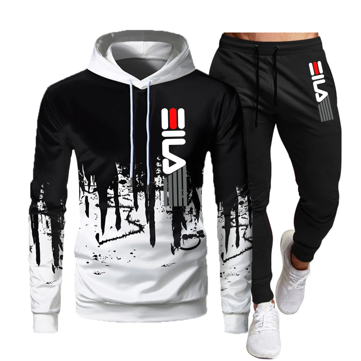 Hoodie Suit Men's Fashion Hoodie Brand Pants Casual Jogging Suit Sports Wear Sweatshirt