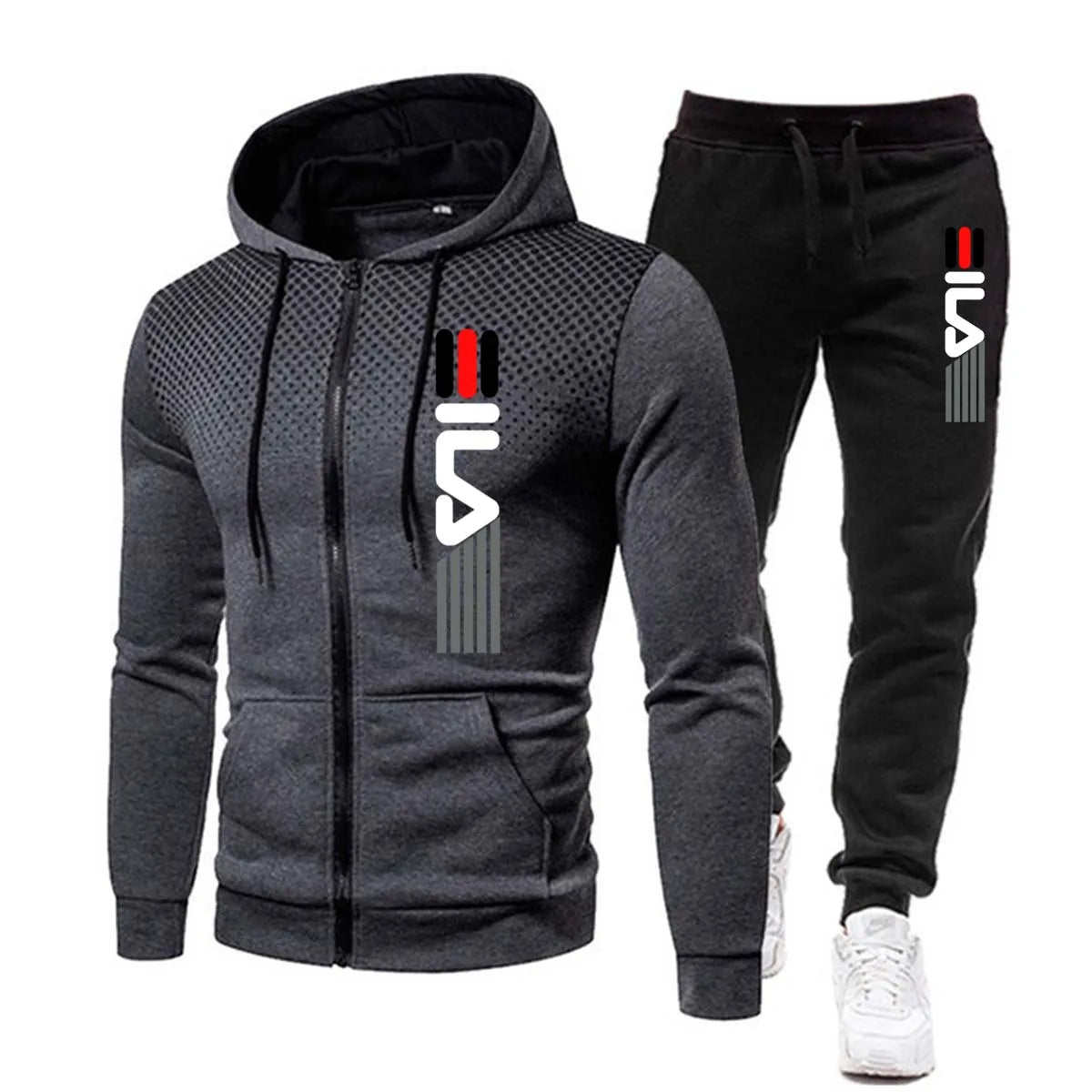 New Fashion Tracksuit For Men Hoodie Fitness Gym Clothing