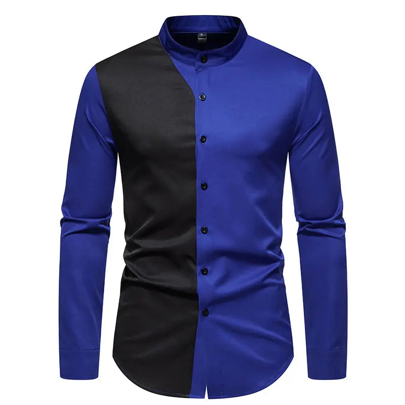 Luxury Clothes Men Blusas Estampadas Dress Shirt Wedding Party Social Festival