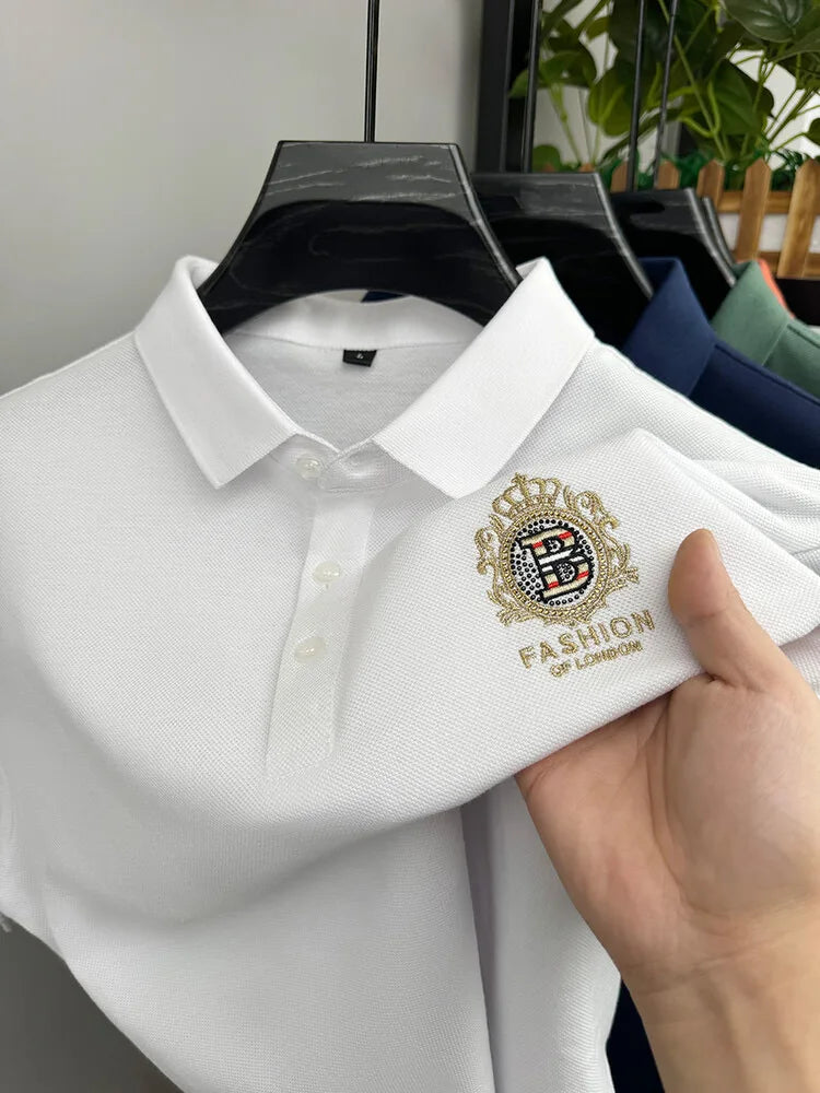 High end brand short sleeve POLO shirt