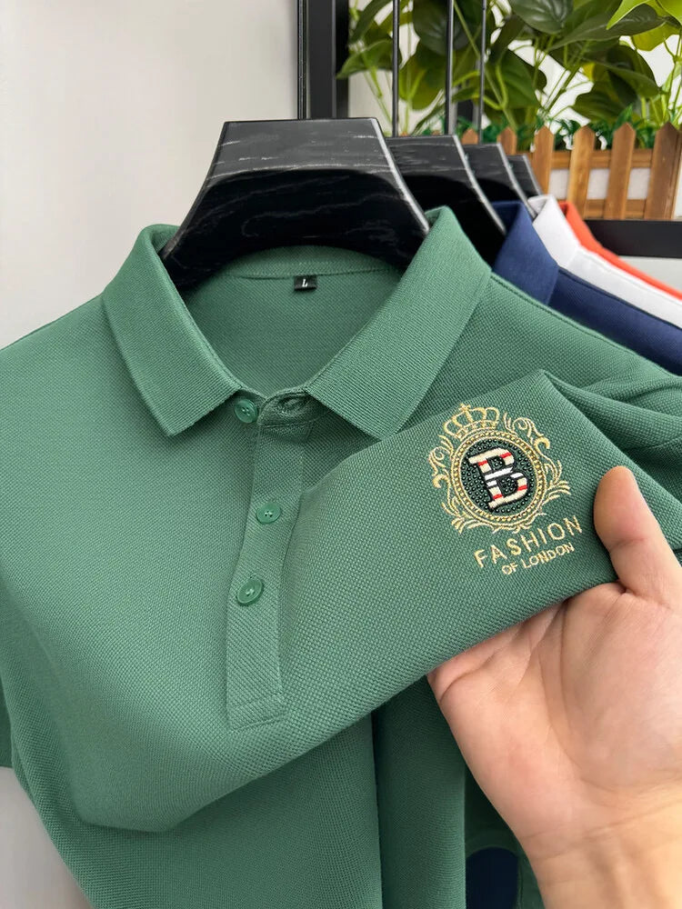 High end brand short sleeve POLO shirt