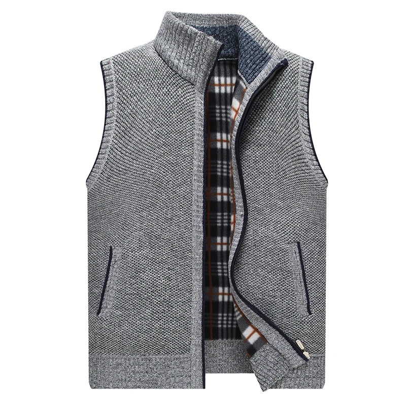 KB New Men's Coat Fashion Warm Outer Wear Vest