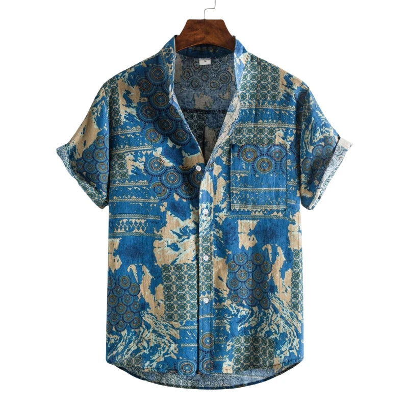 Luxury Social Hawaiian Cotton High Quality Polo