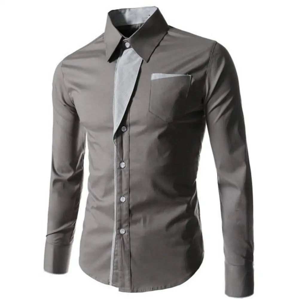 New Casual Cotton Soft Thin Mens Shirts Slim Fit