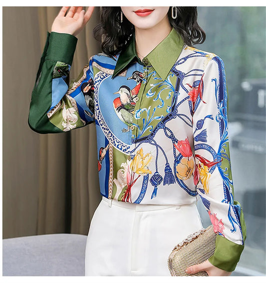 FANIECES Blusa Mujer Elegant Fashion Vintage Shirts