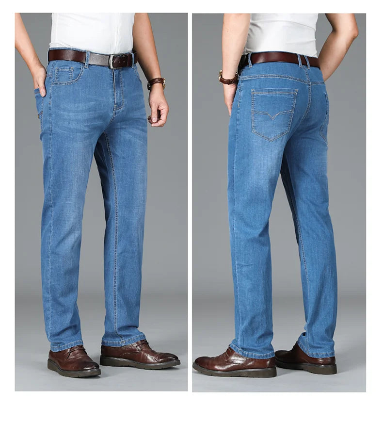 Men Business Stretch Men's Jeans