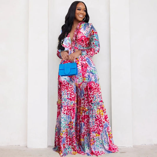 2 Piece Women Set Summer Autumn Long Sleeve Shirt Blouse Top And Pants Suits Outfits Matching Sets Outfit