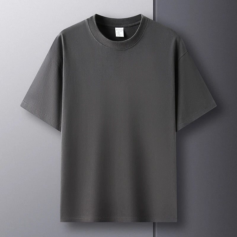 100% Cotton High Quality T-shirt Men's Round Neck