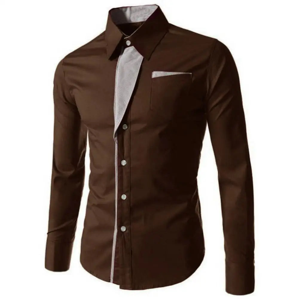 New Casual Cotton Soft Thin Mens Shirts Slim Fit