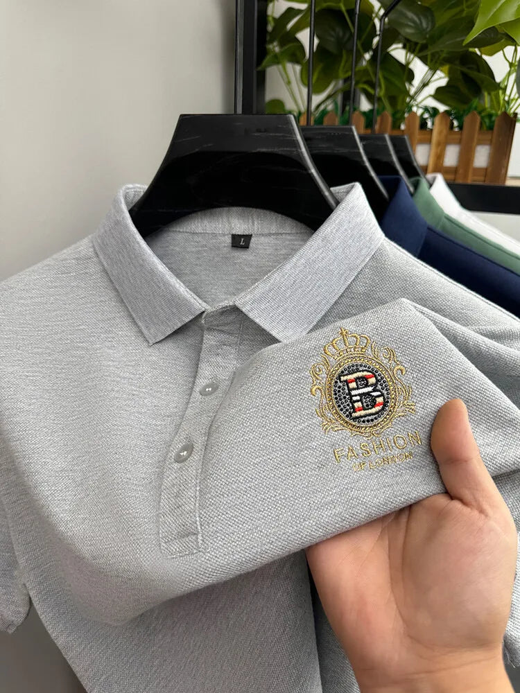 High end brand short sleeve POLO shirt