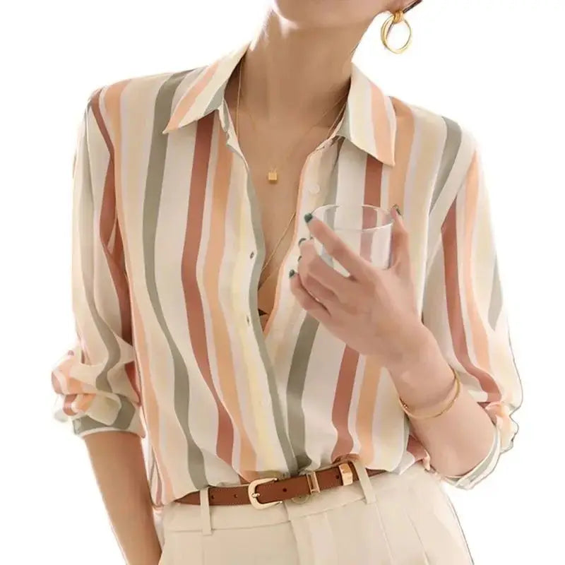 Fashion luxury ladies shirt France style