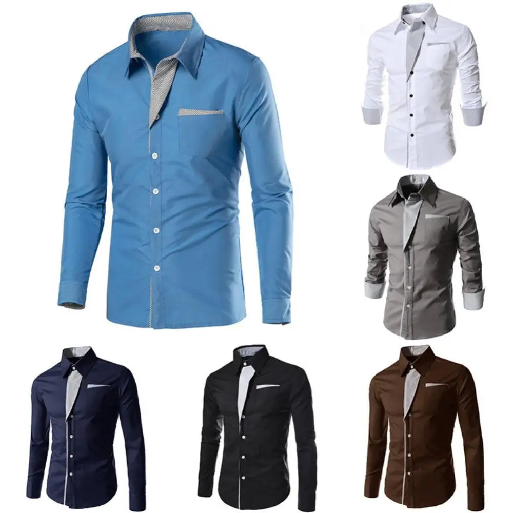 New Casual Cotton Soft Thin Mens Shirts Slim Fit